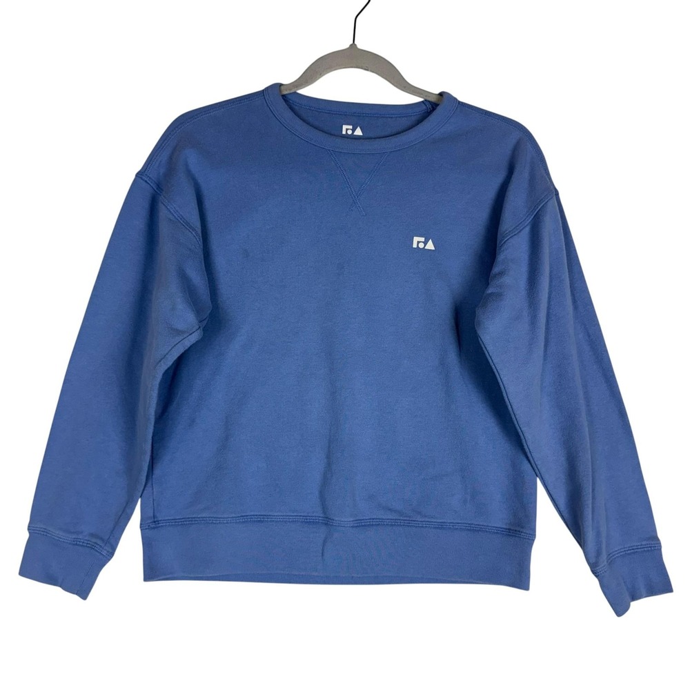 Free Assembly Sweatshirt‎ Kids 10-12 Blue Bees Back Graphic Fleece Pullover